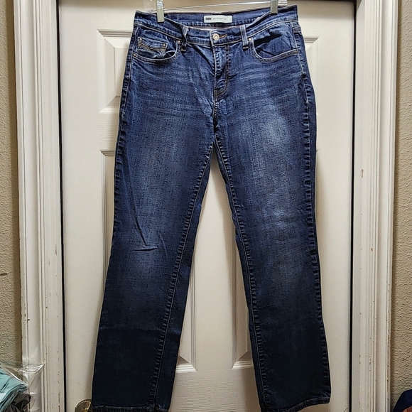 Levi's 505 Jeans Women's 10M Straight Leg 30x32 Blue - Picture 3 of 8